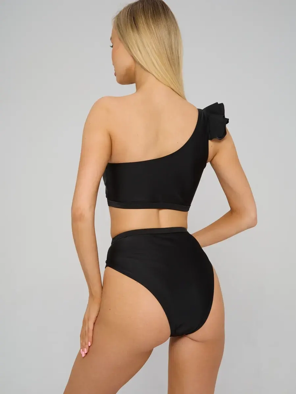 Купальник раздельный с высокой посадкой