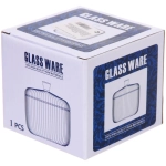 Сахарница стеклянная 300мл «Сладкая мечта» полоска