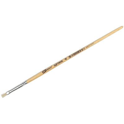 Кисть Щетина плоская №04 (Спейс)