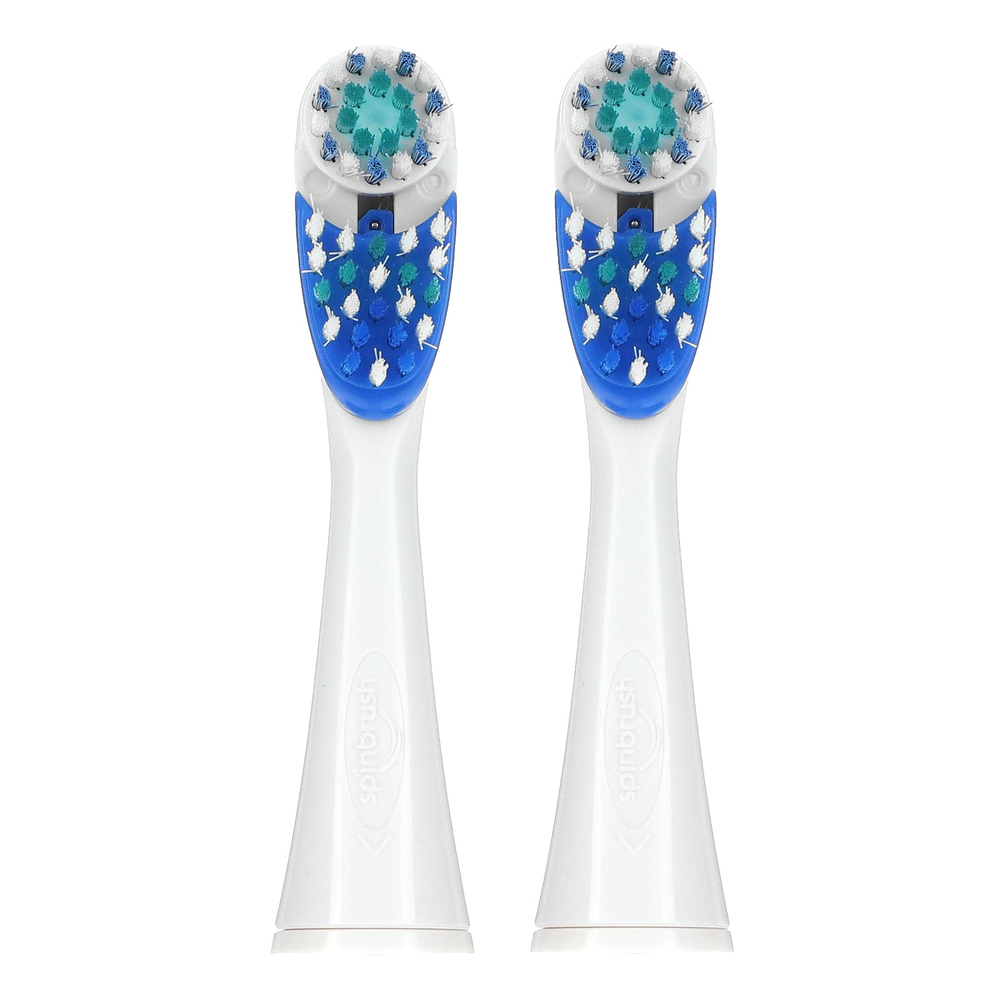 Spinbrush, Pro Clean, сменные насадки, средний размер, 2 насадки
