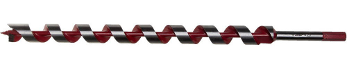ЗУБР 25x450/360мм, сверло левиса по дереву, шестигранный хвостовик