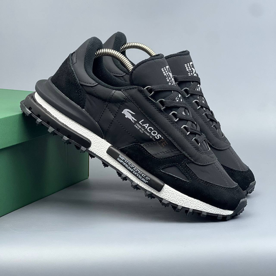 Кроссовки Lacoste elite-active #103 (черн.)