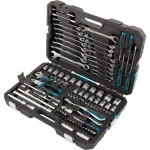 Набор инструментов, 1/4", 1/2", CrV, 120 зубьев, 101 предмет Gross