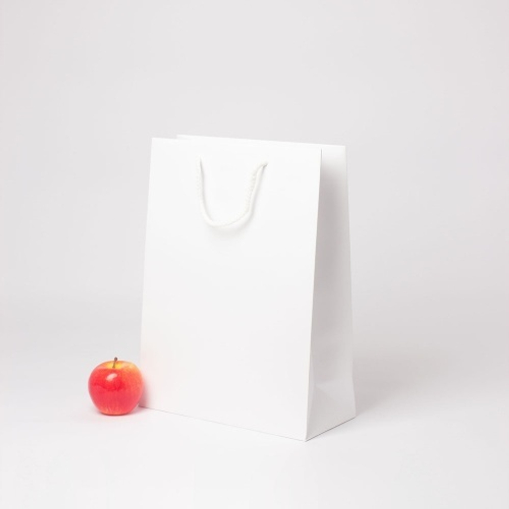 Пакет 30x40x13, белый, меловка