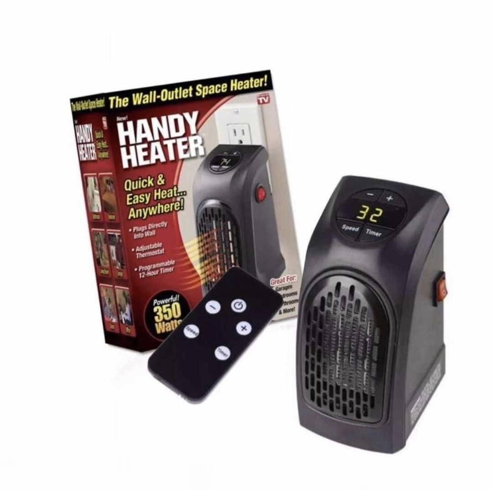 Портативный настенный обогреватель с пультом "Hendy Geater", 350w/ 400w