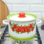 Кастрюля 4,5л "Восточный мак"