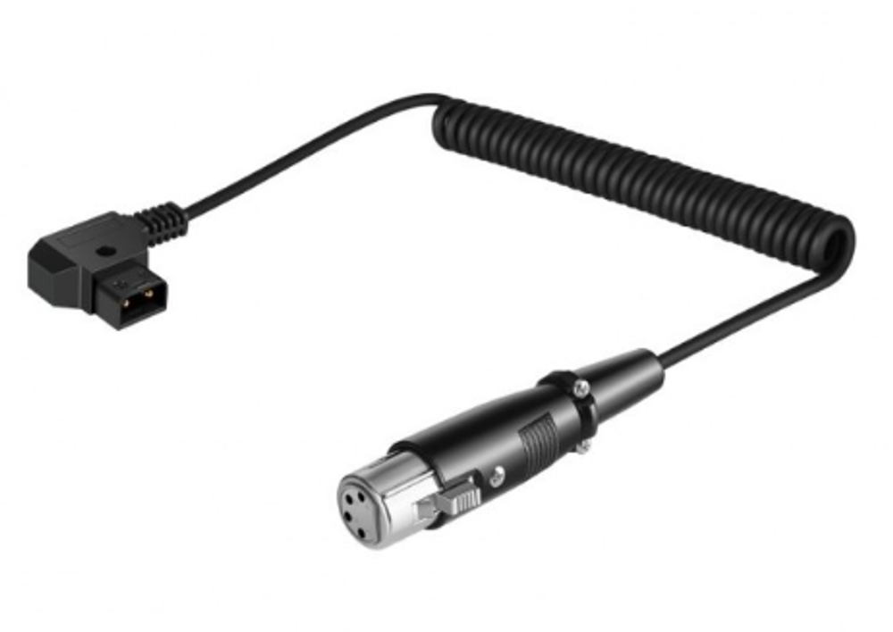 Кабель-адаптер питания Hollyland D-Tap to 4-Pin XLR DC Power Adaptor для базовых станций SYSCOM 1000T и MARS T1000