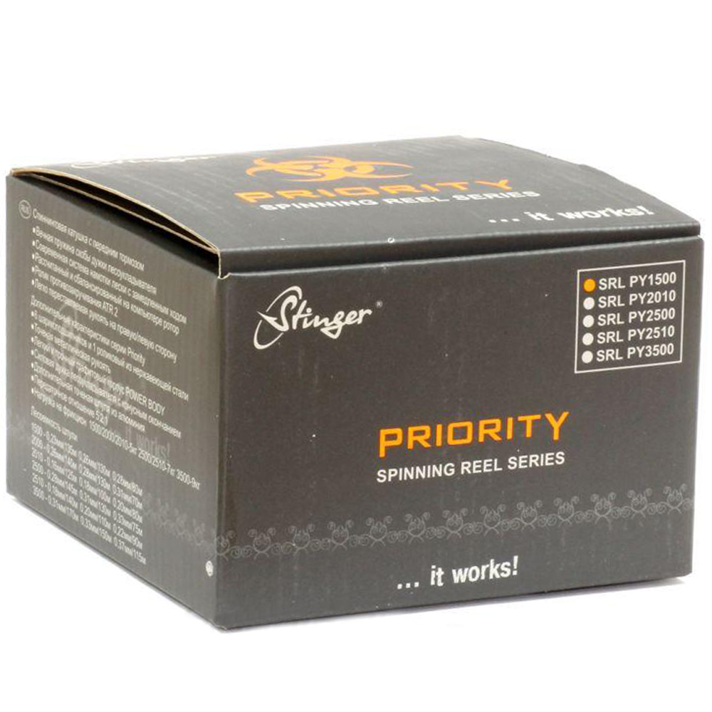 Катушка Stinger Priority 1500 (2я шпуля.2000)