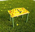 Уличный развивающий стол Путешествие шариков по числовому лабиринту