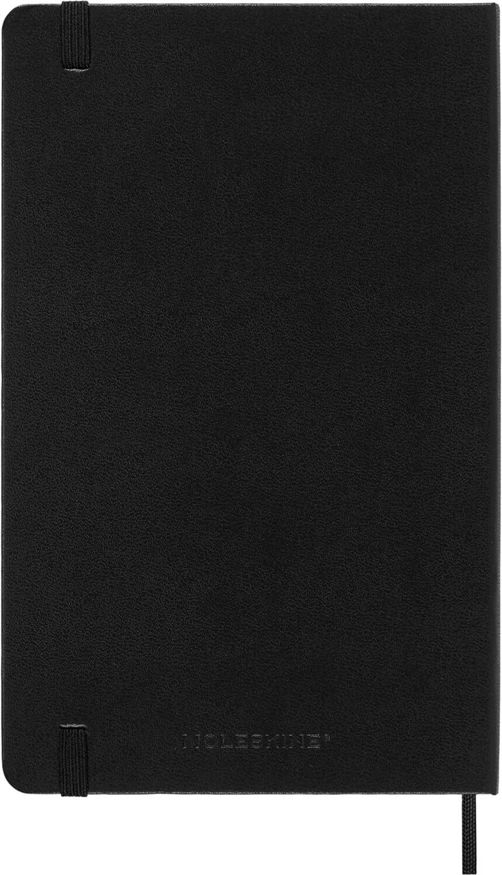 Еженедельник Moleskine PRO Weekly Vertical (DHB12PRO3) 13х21см твердая обложка черный