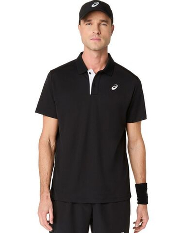 Мужское теннисное поло Asics Court - performance black