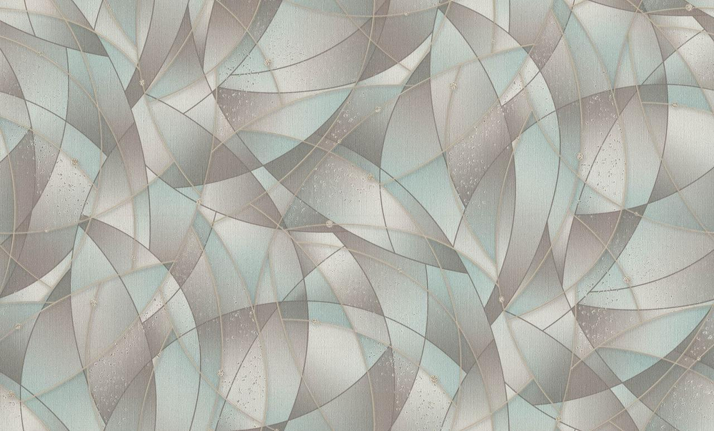 Обои 4260-3 МОФ Парус горяч. тисн. 1,06*10 м кофе-бирюза