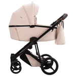 Детская коляска Bebetto Loren Gloss 3 в 1 с автокреслом Avionaut Cosmo 03 св.бежевый