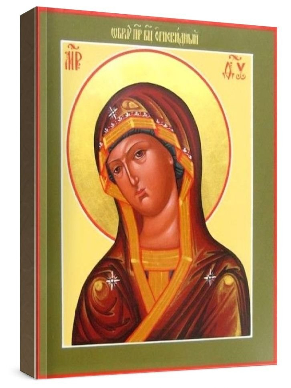 Огневидная икона БМ (рукописная)