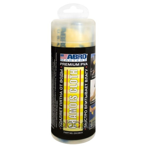 Салфетка из замши малая в тубе /43*32 см/ (ABRO)