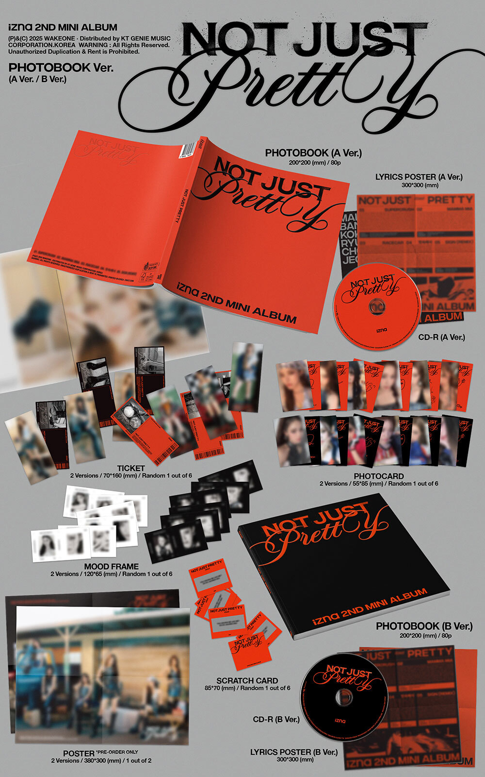Альбом izna - Not Just Pretty (PHOTOBOOK Ver.) (Apple music)