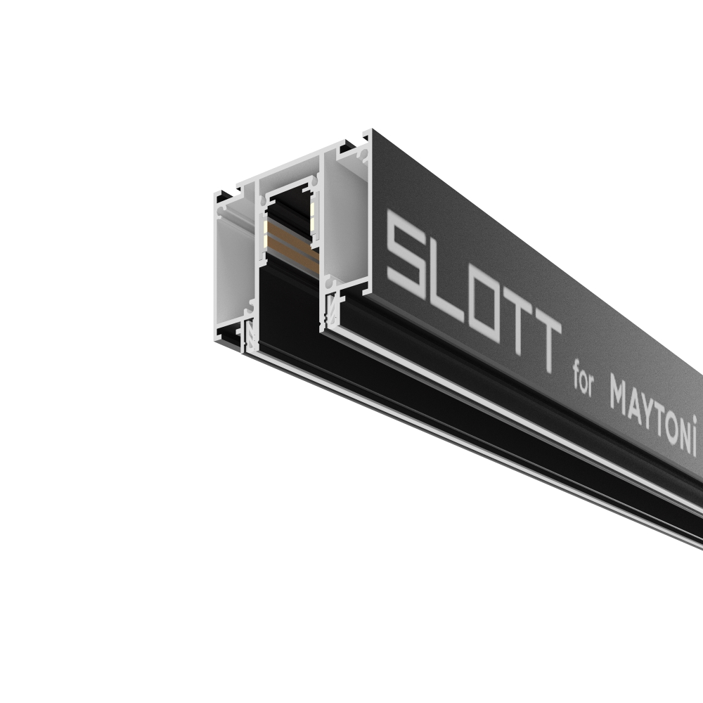 Шинопровод встраиваемый для натяжного потолка Maytoni EXILITY 23мм TRX034D-422B 2м