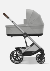 Cybex Детская коляска Balios S Lux BLK 2 в 1 цвет Stone Grey