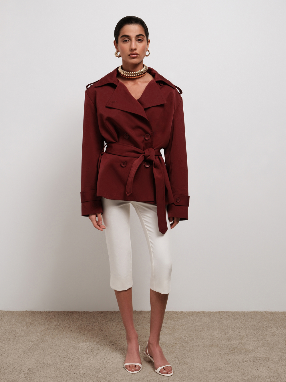 Укороченный тренч