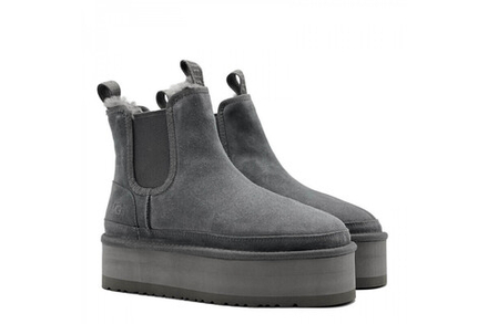 UGG Neumel Platform Chelsea Grey
