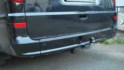 Фаркоп оцинкованный Galia M108A для Mercedes V-Class w447 2014-, Vito,Viano w639 2003-2014 (паспорт и сертификат в комплекте)(без электрики)