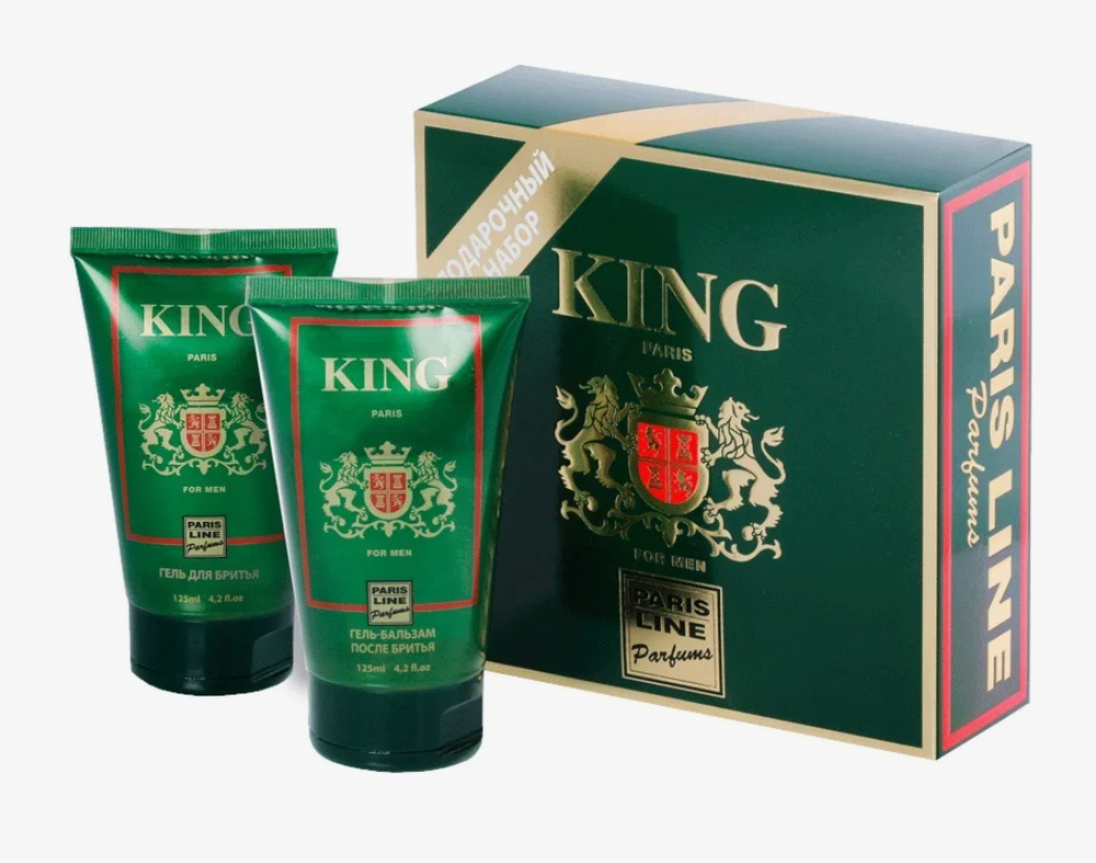 Набор муж. "King" (гель д\бр 125мл + гель п\б)