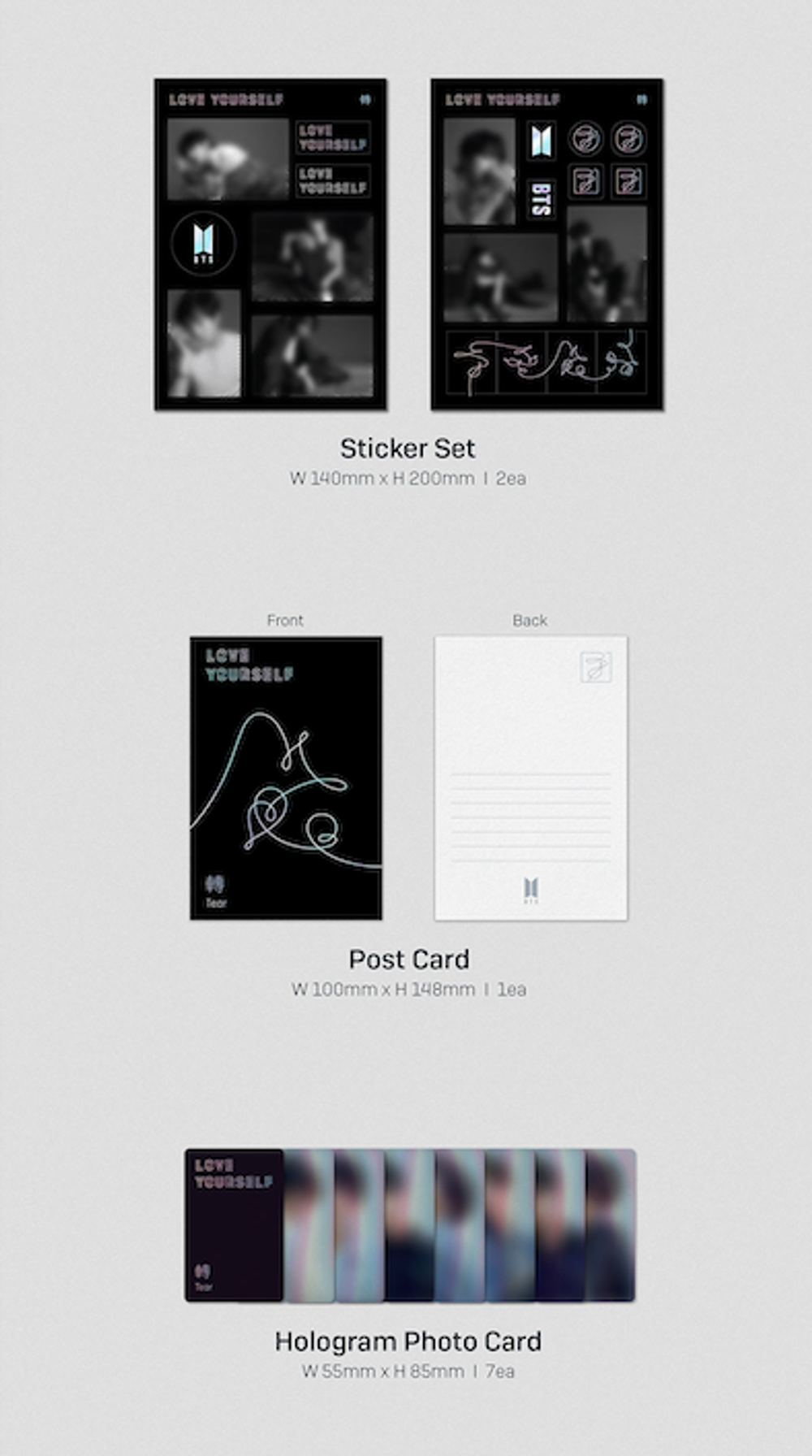 Винил BTS - LOVE YOURSELF 轉 ‘Tear’ (LP)