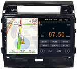 Магнитола для Toyota Land Cruiser 200 2007-2015 (экран климата внизу) - Parafar PF381FHD на Android 13, 8-ядер, 2Гб+32Гб, CarPlay, 4G SIM-слот