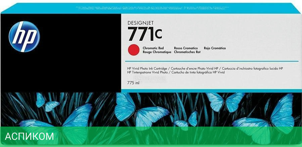 Картридж HP 771C хроматический красный (B6Y08A)
