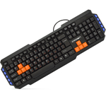 Клавиатура Crown CMK-483 проводная, USB, черный