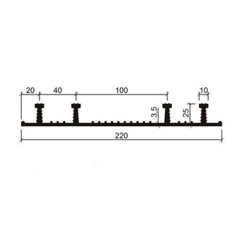 Гидрошпонка EPDM Аквастоп ХО-220-4/25