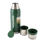 Термос &quot;Биосталь-ОХОТА&quot; с узкой горловиной, 2 чашки, 1,2 л/12/