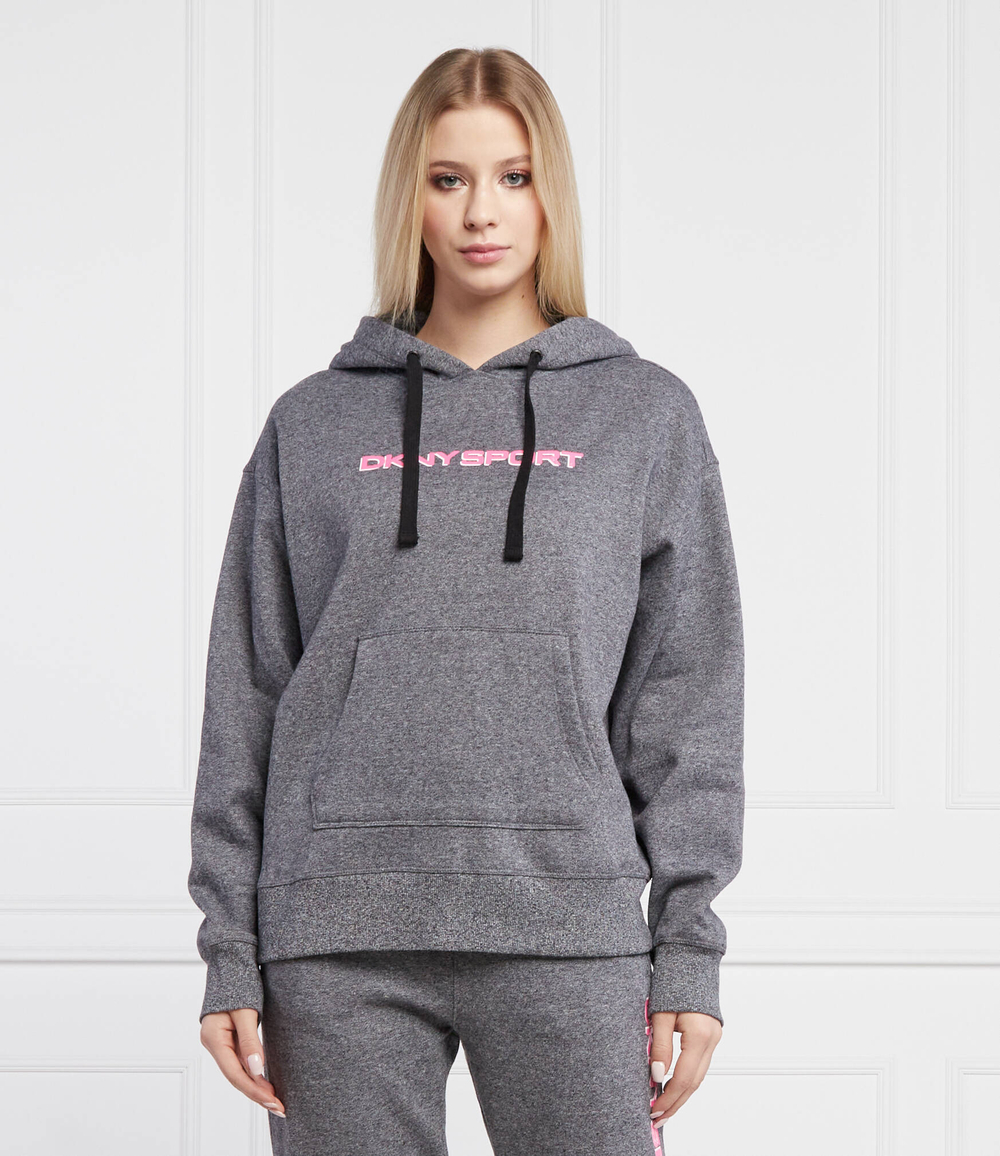 Худи layered DKNY Sport - графитовый (DP1T8423)