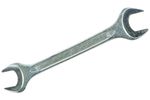 БИБЕР 90610 Ключ гаечный рожковый, кованый, оцинкованный 17х19мм (6/240)