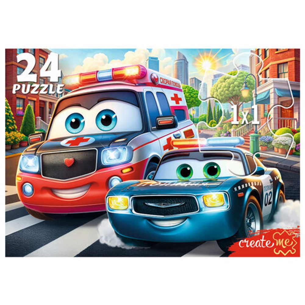 Пазл картонный "МАКСИ-ПАЗЛЫ", АССОРТИ, 180х125х40 мм, РК