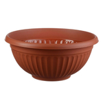Кашпо-миска Ливия 11,5л D400мм (терракотовый)
