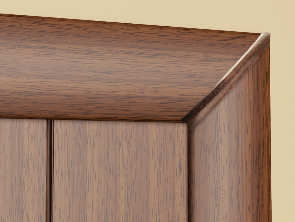 Наличник ПВХ Идеал 70 мм 203 Дуб беленый 2200 мм