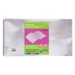 Обложка д/уч. и раб. тетр. Горецкого ПВХ 120 мкм schoolФОРМАТ 222х455 мм унив. 50 шт индив.штрих-код