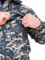 Костюм летний антимоскитный Helios Тайган, цвет серый пиксель, размер 52-54/170-176 (T-KS-T-GP5072-2XL-1)