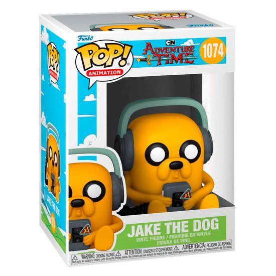 Фигурка Funko POP! Animation Adventure Time Jake The Dog w/Player (1074) 57784 / Фигурка Фанко ПОП! по мотивам мультсериала "Время приключений", Джейк