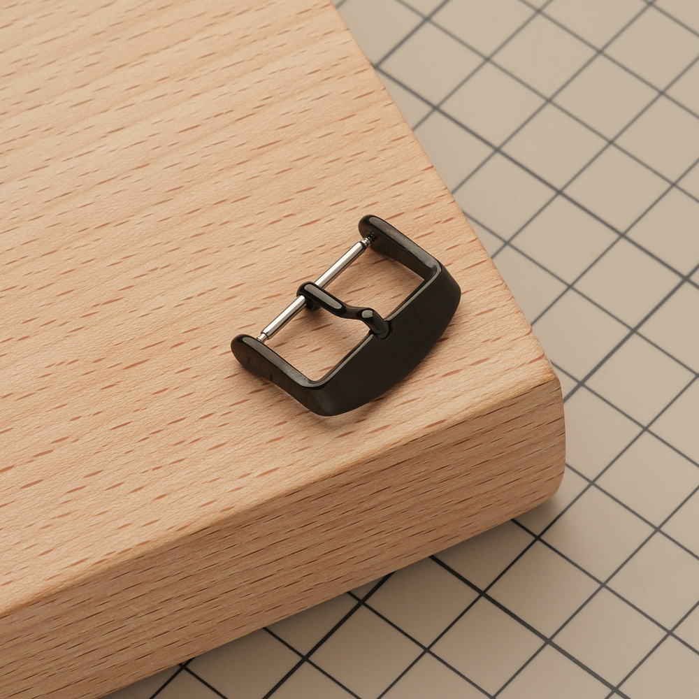 Застежка с закругленным кончиком, цвет черный