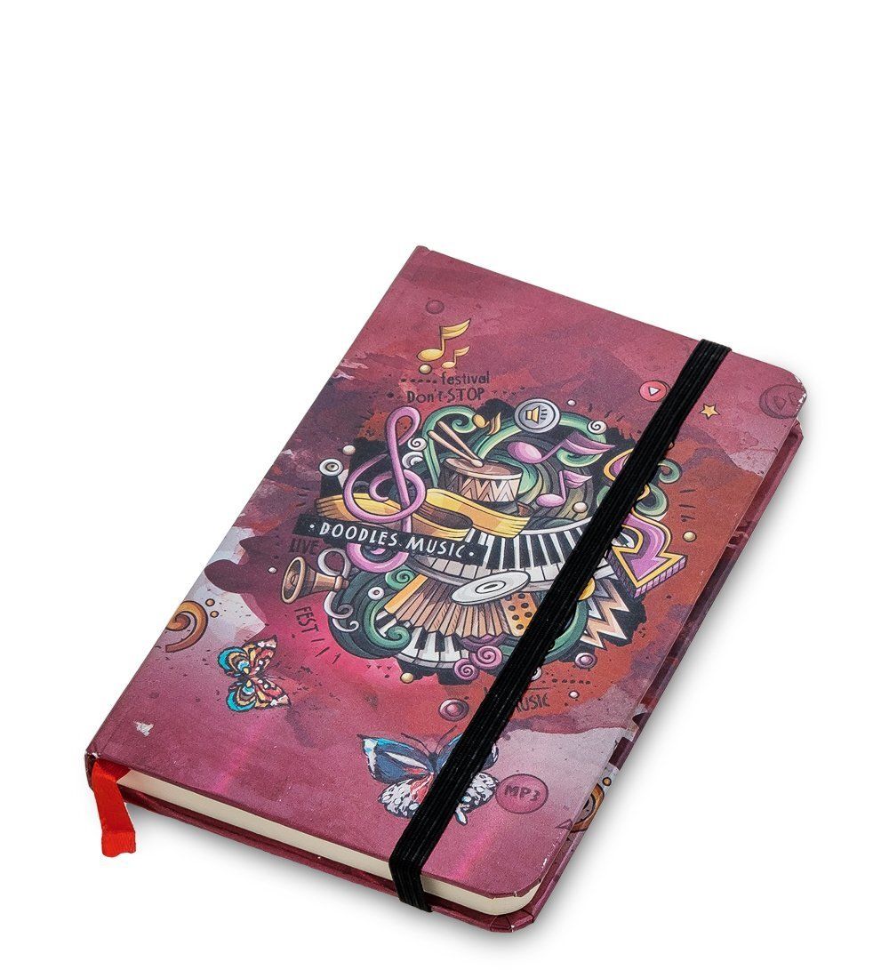 BM-09/2 Блокнот мал. «Звуки музыки» (3D твердая обложка)