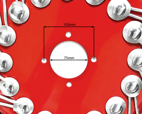 Колесо граблей "Солнышко" в сборе
