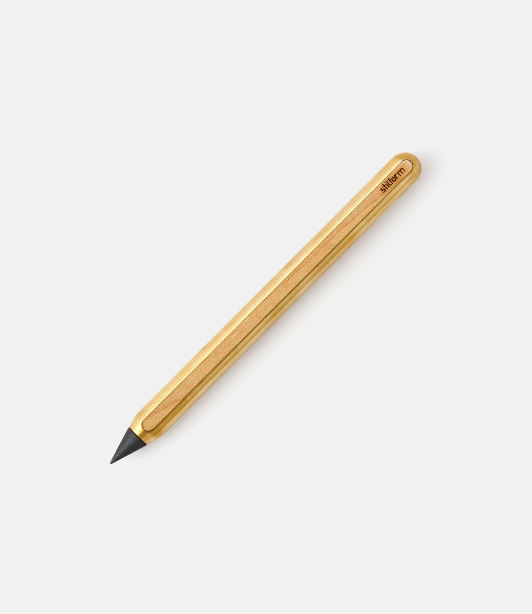 Stilform Aeon Set Brass — вечный карандаш в наборе