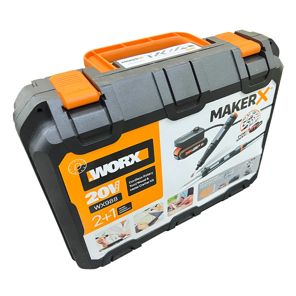 Гравировальная машина + паяльник WORX MAKER X