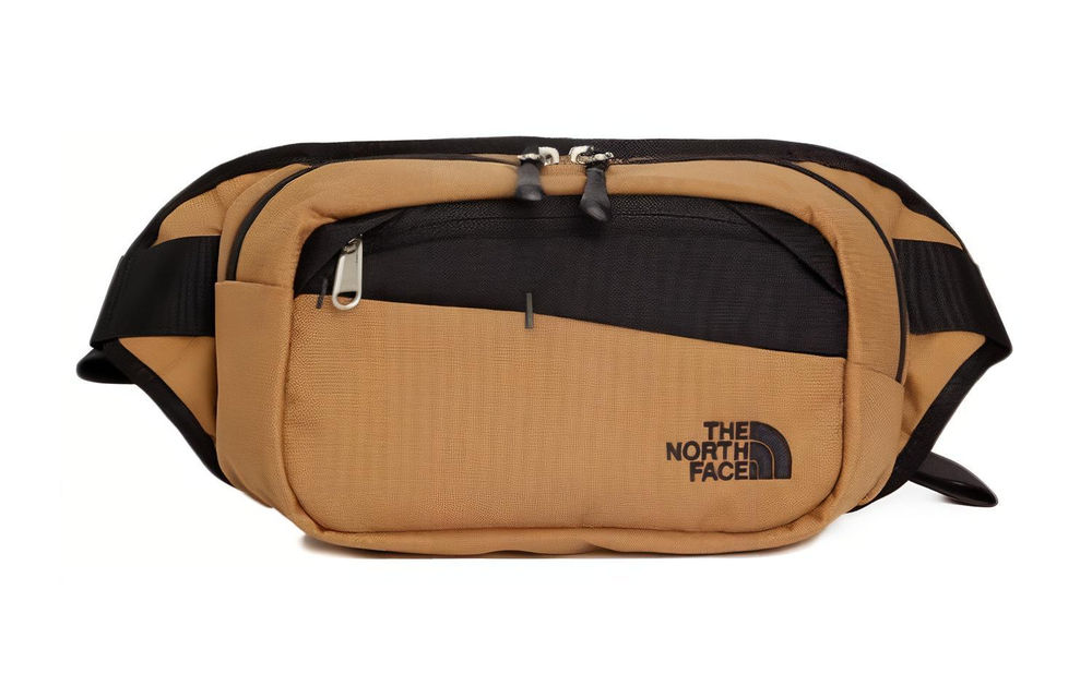 THE NORTH FACE 2.8L Crossbody Bag Fanny Pack Outdoor Bag Fabric Khaki Unisex