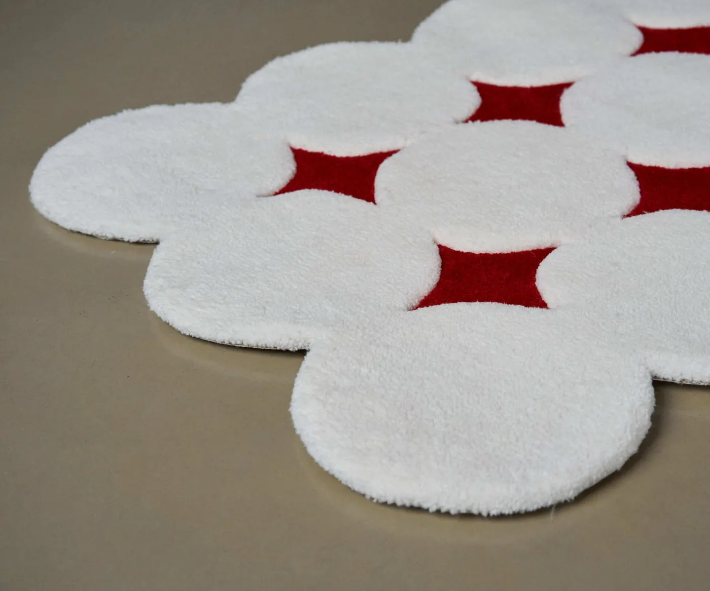 Коврик LUGG красный, 100х70 см