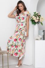 Платье "Кейтлин" (пионы) П6050 LT Collection (Акция)