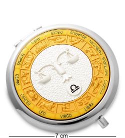 WIN- 02- 4 Зеркало серебр. «Знак Зодиака - Весы»