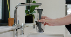 Экобутылка с фильтром black+blum, eau good duo,700 мл,  голубая